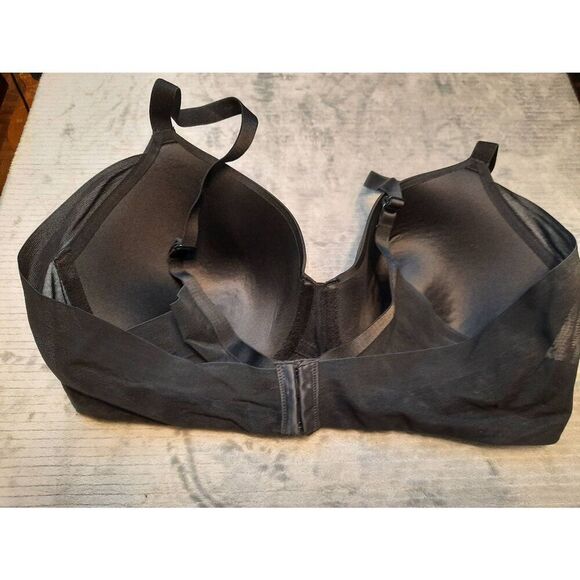 Wacoal Women's Ultimate Side Smoother Underwire T-Shirt Bra Black Size 40C - Picture 2 of 3